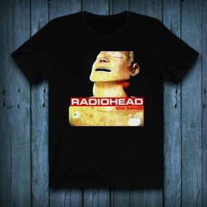 Radiohead The Bends Album Cover T-Shirt 100% Cotton, Radiohead Classic Rock Band